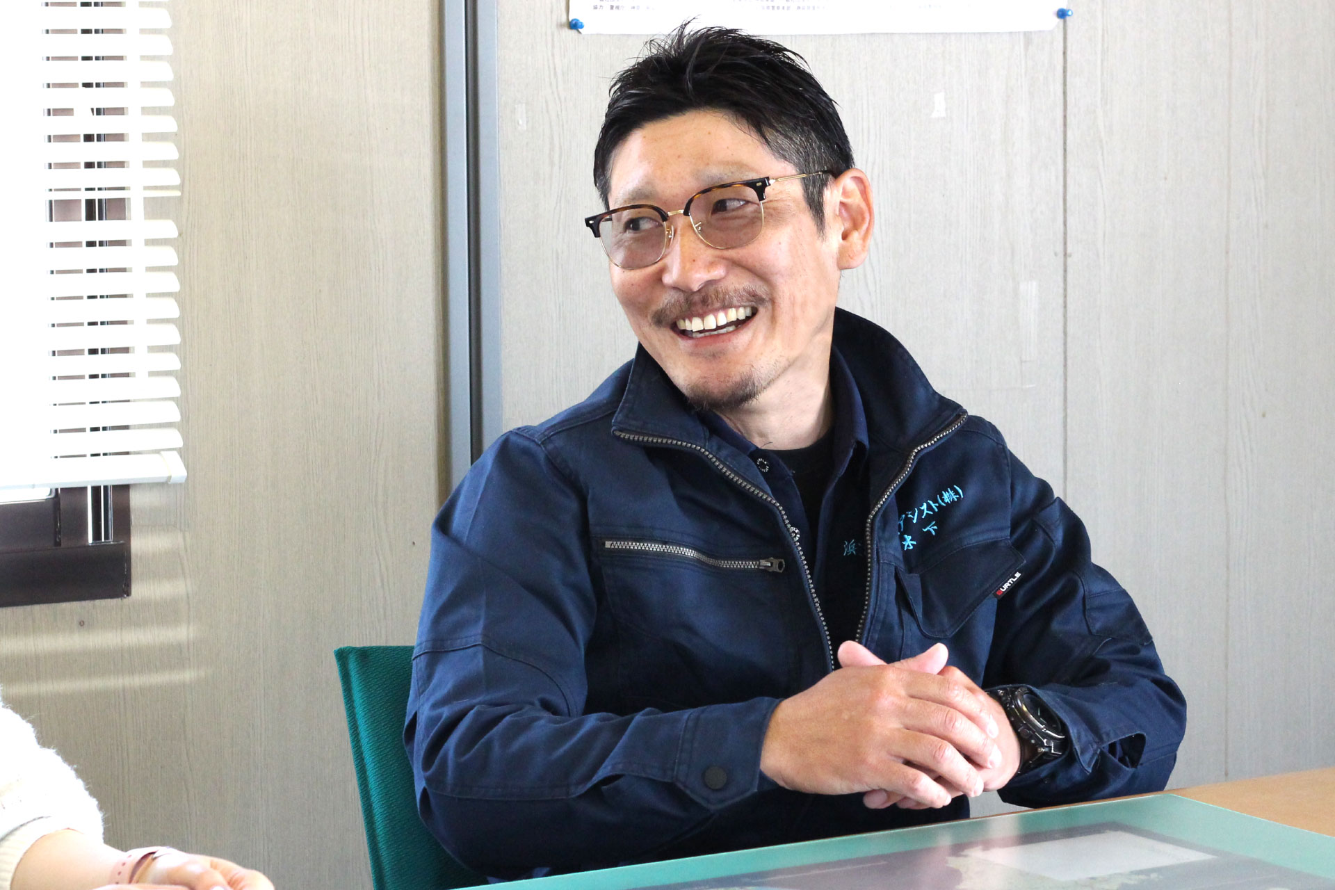 新規のお客様には、窓口としてホームページが必要だと語る木下 徹様
