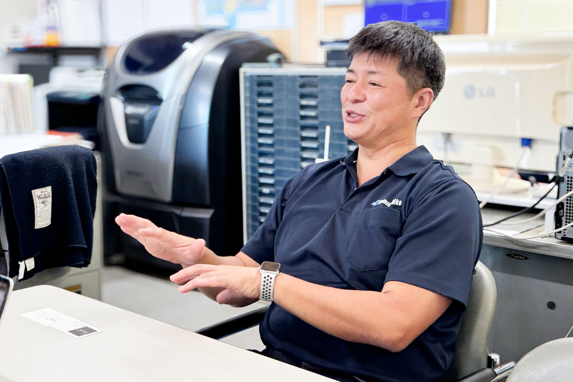 数多い製品からポンポイントで欲しい商品に行き着くための工夫を語る大石様