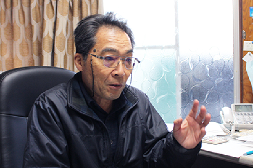 毎年５社ぐらいずつ新規の取引先が増えています。