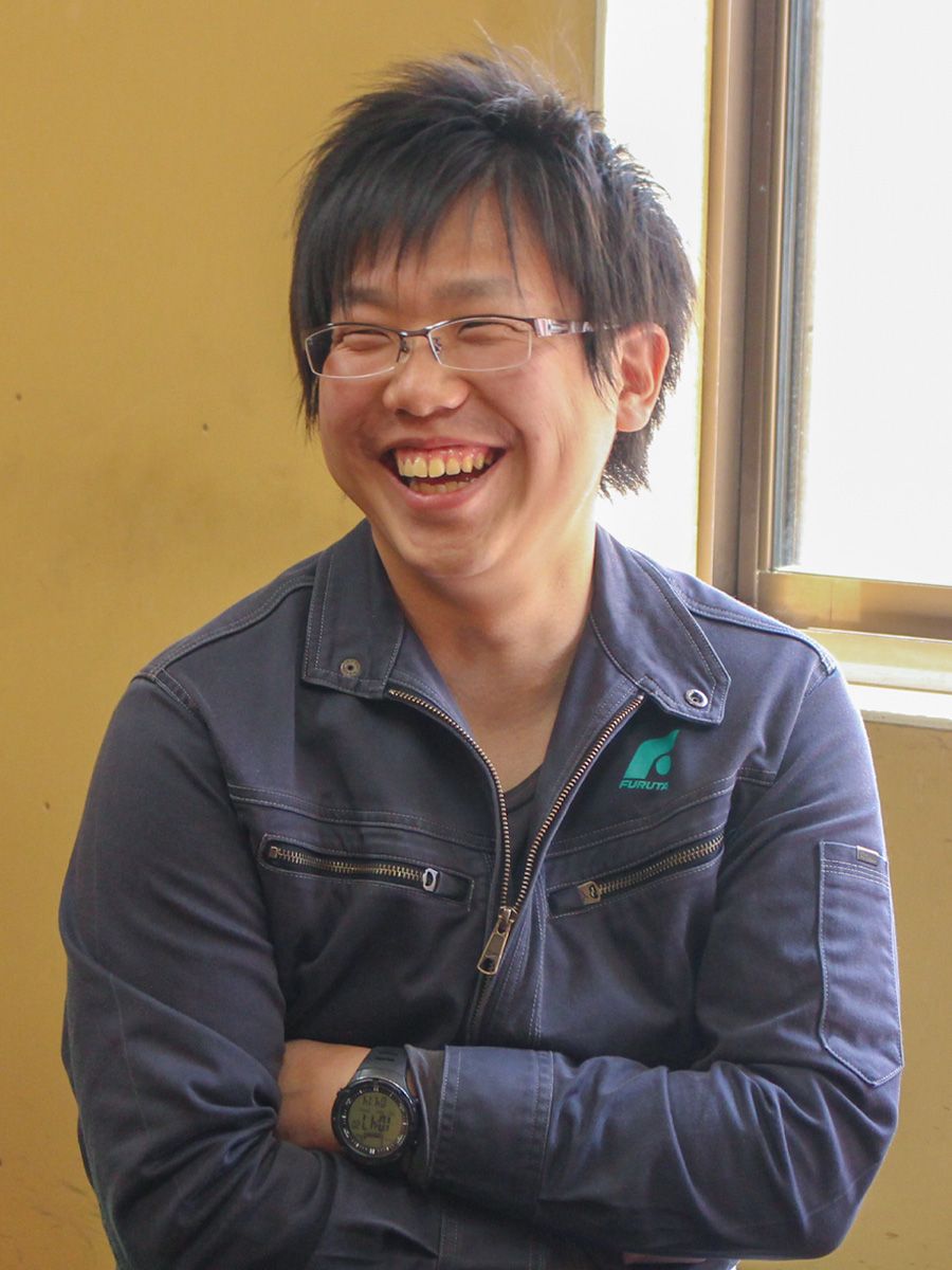 古田工業株式会社 主任 古田 一馬様